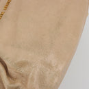 Miu Miu Hand Bag Leather Beige Gold Auth 175444A-10