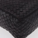 BOTTEGA VENETA INTRECCIATO Shoulder Bag Leather Purple Auth 175446A-15