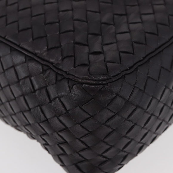 BOTTEGA VENETA INTRECCIATO Shoulder Bag Leather Purple Auth 175446A