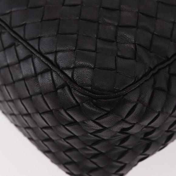 BOTTEGA VENETA INTRECCIATO Shoulder Bag Leather Purple Auth 175446A
