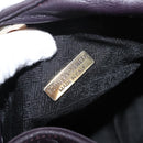 BOTTEGA VENETA INTRECCIATO Shoulder Bag Leather Purple Auth 175446A-17