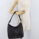 BOTTEGA VENETA INTRECCIATO Shoulder Bag Leather Purple Auth 175446A-22