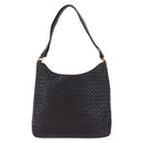 BOTTEGA VENETA INTRECCIATO Shoulder Bag Leather Purple Auth 175446A-13