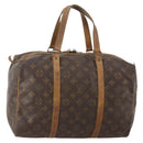 LOUIS VUITTON Monogram Sac Souple 35 Boston Bag M41626 LV Auth 175447-1