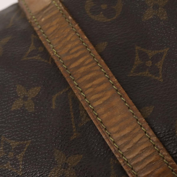 LOUIS VUITTON Monogram Sac Souple 35 Boston Bag M41626 LV Auth 175447