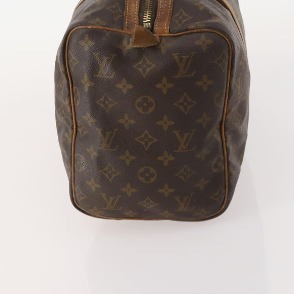 LOUIS VUITTON Monogram Sac Souple 35 Boston Bag M41626 LV Auth 175447