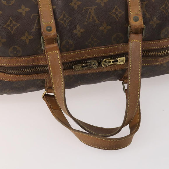 LOUIS VUITTON Monogram Sac Souple 35 Boston Bag M41626 LV Auth 175447