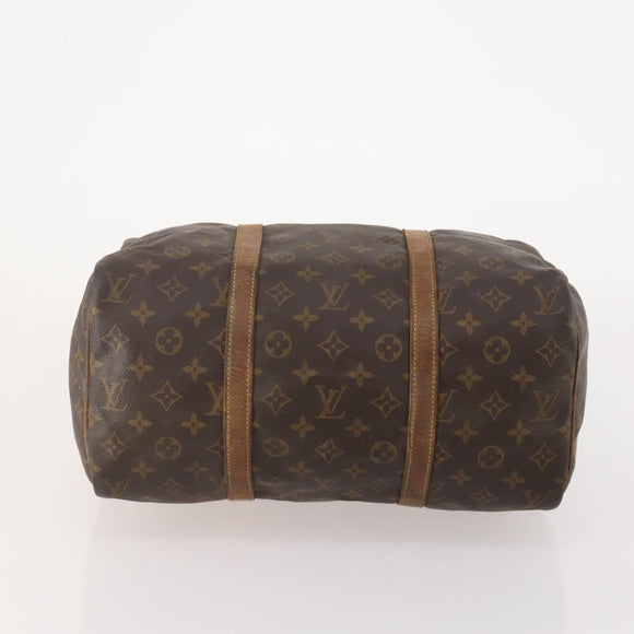 LOUIS VUITTON Monogram Sac Souple 35 Boston Bag M41626 LV Auth 175447
