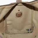 GUCCI GG Supreme Boston Bag PVC Beige Gold Auth 175449-19