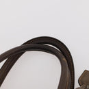 GUCCI GG Supreme Boston Bag PVC Beige Gold Auth 175449-8