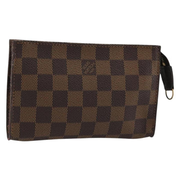 LOUIS VUITTON Damier Ebene Marais Pouch LV Auth 175452A