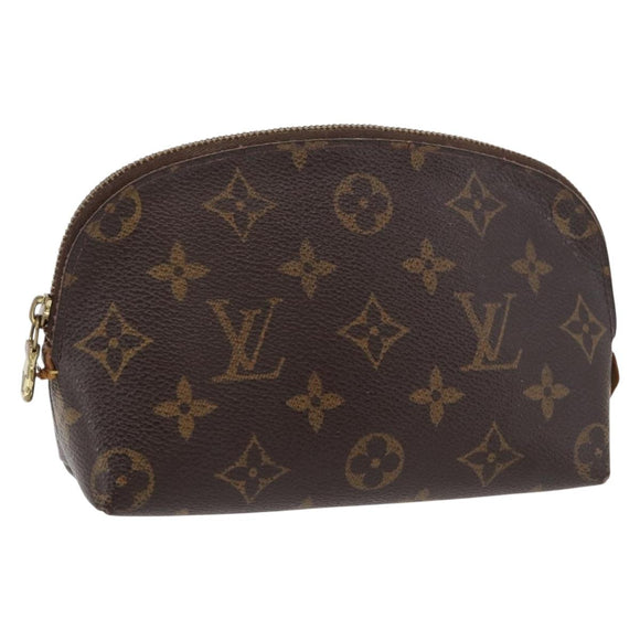 LOUIS VUITTON Monogram Pochette Cosmetic PM Pouch M43998 LV Auth 175457