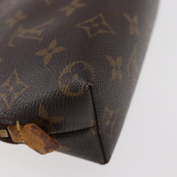 LOUIS VUITTON Monogram Pochette Cosmetic PM Pouch M43998 LV Auth 175457