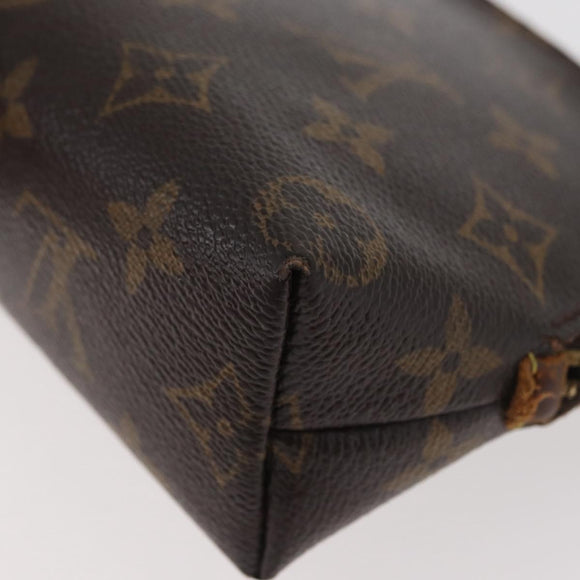 LOUIS VUITTON Monogram Pochette Cosmetic PM Pouch M43998 LV Auth 175457