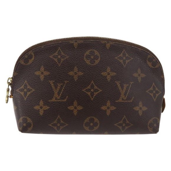 LOUIS VUITTON Monogram Pochette Cosmetic PM Pouch M43998 LV Auth 175457