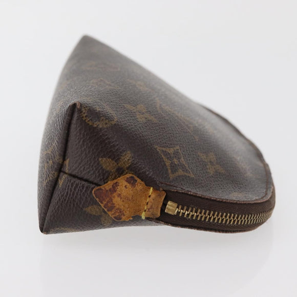 LOUIS VUITTON Monogram Pochette Cosmetic PM Pouch M43998 LV Auth 175457