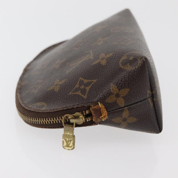 LOUIS VUITTON Monogram Pochette Cosmetic PM Pouch M43998 LV Auth 175457