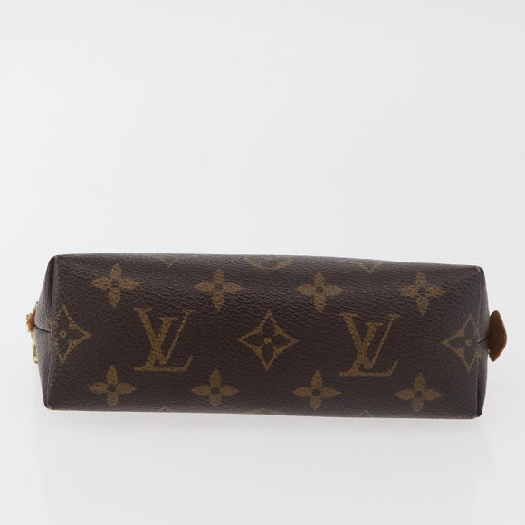 LOUIS VUITTON Monogram Pochette Cosmetic PM Pouch M43998 LV Auth 175457