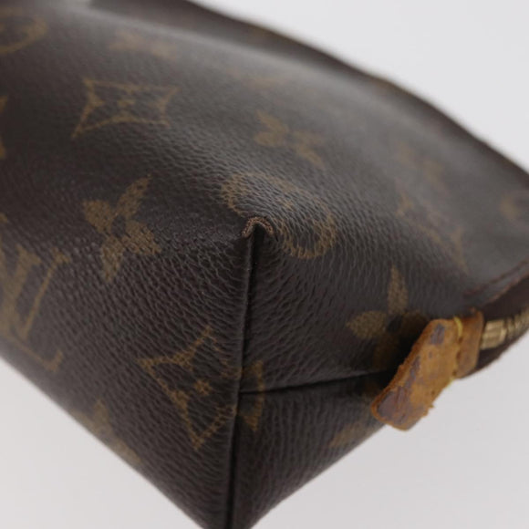 LOUIS VUITTON Monogram Pochette Cosmetic PM Pouch M43998 LV Auth 175457