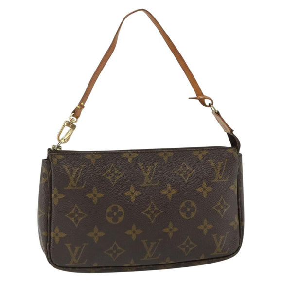 LOUIS VUITTON Monogram Pochette Accessoires Pouch M51980 LV Auth 175460