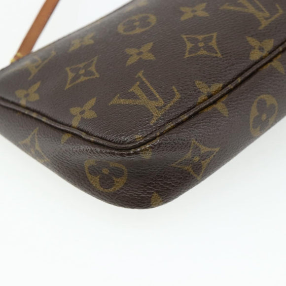 LOUIS VUITTON Monogram Pochette Accessoires Pouch M51980 LV Auth 175460