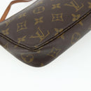 LOUIS VUITTON Monogram Pochette Accessoires Pouch M51980 LV Auth 175460-17