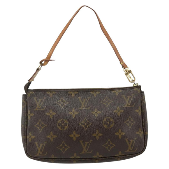LOUIS VUITTON Monogram Pochette Accessoires Pouch M51980 LV Auth 175460