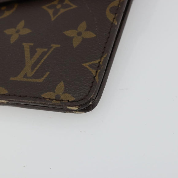 LOUIS VUITTON Monogram Double Rabat Shoulder Bag M51815 LV Auth 175461