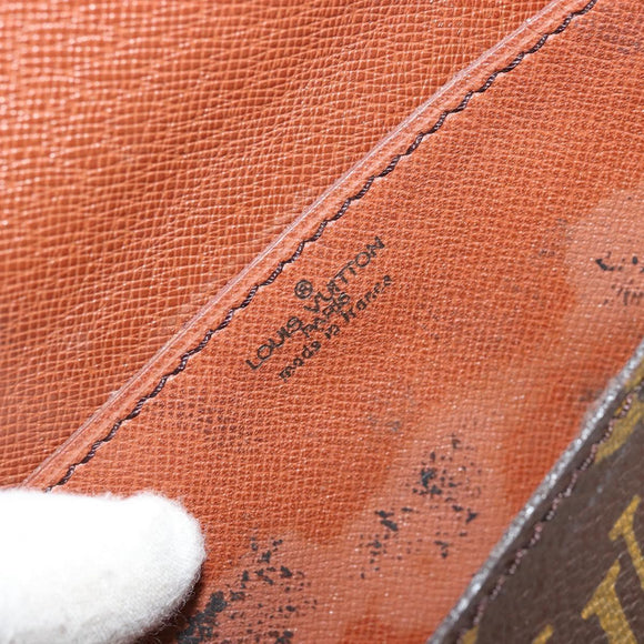 LOUIS VUITTON Monogram Double Rabat Shoulder Bag M51815 LV Auth 175461
