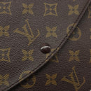 LOUIS VUITTON Monogram Double Rabat Shoulder Bag M51815 LV Auth 175461-22