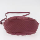 GUCCI GG Canvas Guccissima Hand Bag 2way Purple Gold 353121 Auth 175467-11