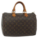LOUIS VUITTON Monogram Speedy 30 Hand Bag M41526 LV Auth 175472-1