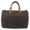 LOUIS VUITTON Monogram Speedy 30 Hand Bag M41526 LV Auth 175472-13