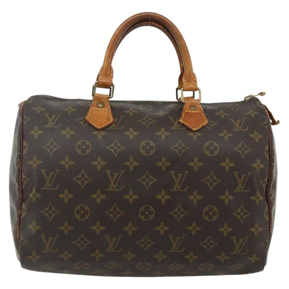 LOUIS VUITTON Monogram Speedy 30 Hand Bag M41526 LV Auth 175472