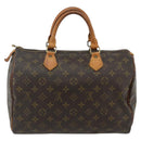 LOUIS VUITTON Monogram Speedy 30 Hand Bag M41526 LV Auth 175472-2