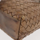 BOTTEGA VENETA INTRECCIATO Hand Bag Leather Outlet Beige 176658 Auth 175473-14