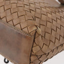 BOTTEGA VENETA INTRECCIATO Hand Bag Leather Outlet Beige 176658 Auth 175473-16