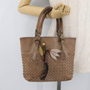 BOTTEGA VENETA INTRECCIATO Hand Bag Leather Outlet Beige 176658 Auth 175473-22
