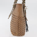 BOTTEGA VENETA INTRECCIATO Hand Bag Leather Outlet Beige 176658 Auth 175473-4