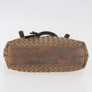 BOTTEGA VENETA INTRECCIATO Hand Bag Leather Outlet Beige 176658 Auth 175473-5
