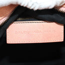 BALENCIAGA The Town Hand Bag Leather 2way Pink 240579 Auth 175475SAV-19