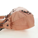 BALENCIAGA The Town Hand Bag Leather 2way Pink 240579 Auth 175475SAV-4
