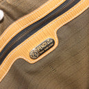 FENDI Zucca Canvas Hand Bag Brown Black Auth 175479A-16