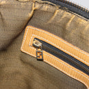 FENDI Zucca Canvas Hand Bag Brown Black Auth 175479A-20