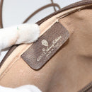 GUCCI GG Supreme Shoulder Bag PVC Beige Gold 97 02 068 Auth 175484-16