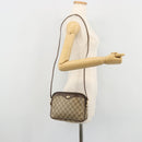 GUCCI GG Supreme Shoulder Bag PVC Beige Gold 97 02 068 Auth 175484-21