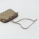 GUCCI GG Supreme Shoulder Bag PVC Beige Gold 97 02 068 Auth 175484-7