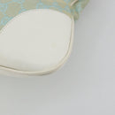 GUCCI GG Canvas Jackie Shoulder Bag Gold Light green 001 4075 1705 Auth 175485A-12