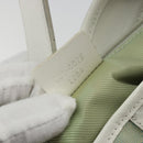 GUCCI GG Canvas Jackie Shoulder Bag Gold Light green 001 4075 1705 Auth 175485A-22