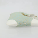 GUCCI GG Canvas Jackie Shoulder Bag Gold Light green 001 4075 1705 Auth 175485A-4